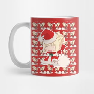 CUTE CHIBI SANTA SABER NERO 3 from FATE GRAND ORDER Mug